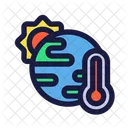 Global Warming Icon  Icon