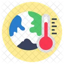 Global Warming Global Temperature Global Weather Icon