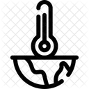 Global Warming Climate Icon