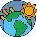 Global warming  Icon