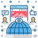 Global Webpage  Icon
