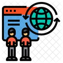 Global Website  Icon