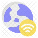 Global Wifi Internet Global Internet Icon