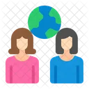 Global women day  Icon