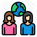 Global women day  Icon