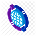 Welt Internet Netzwerk Symbol