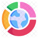 Globale Analytik  Symbol