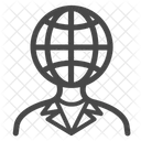 Weltbevolkerung Burger Weltburger Symbol