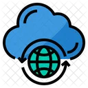 Globale Wolke  Symbol