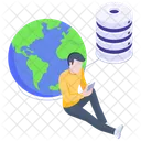 Globale Datenbank  Symbol