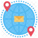 Globale E-Mail  Symbol