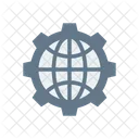 Global Welt Erde Symbol