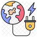 Global Erde Umwelt Symbol