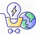 Globale Energiemärkte  Symbol