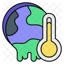 Globale Erwärmung  Symbol