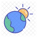 Globale Erwärmung  Symbol