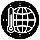 Globale Erwarmung Temperatur Welttemperatur Icon