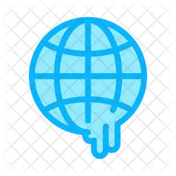 Globale Erwärmung  Symbol