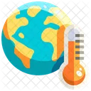 Globale Erwärmung  Symbol