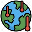 Globale Erwärmung  Symbol