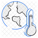 Globale Erwärmung  Symbol