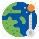 Globale Erwärmung  Symbol