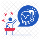 Erwarmung USA Symbol