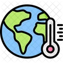 Globale Erwärmung  Symbol