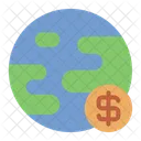 Globale Finanzen Wirtschaft Wahrung Icon