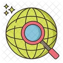 Globale Forschung Symbol