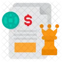 Plan Strategie Global Symbol