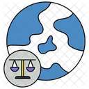 Globale Gesetze Gesetze International Symbol