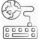 Informationen Global Netzwerk Icon