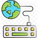 Informationen Global Netzwerk Icon