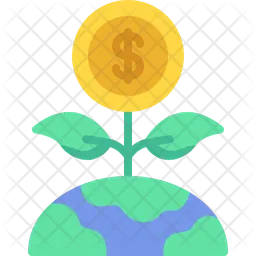 Globale Investitionen  Symbol
