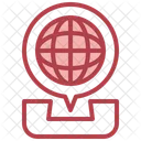 Globale Kommunikation  Symbol