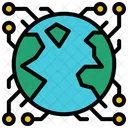 Globale Krypto  Symbol