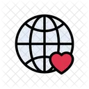 Globale Liebe  Symbol