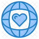 Globale Liebe  Symbol