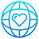 Globale Liebe  Symbol