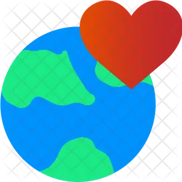 Globale Liebe  Symbol