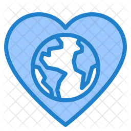 Globale Liebe  Symbol