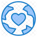 Globale Liebe  Symbol