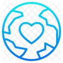 Globale Liebe  Symbol