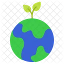 Wachstum Welt Erde Symbol