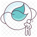 Weltokologie Globale Okologie Okoplanet Symbol