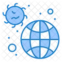 Globale Pandemie  Symbol