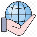 Global Internet Sicherheit Icon