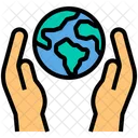 Globale Pflege  Symbol