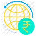Global Rupien Globus Icon